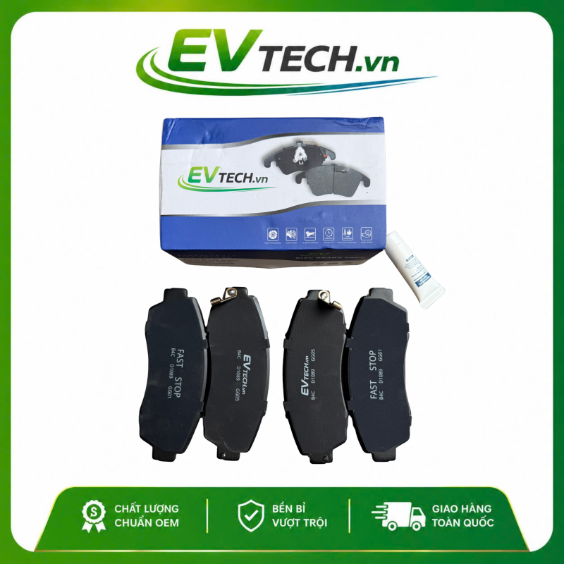 Má Phanh Trước Tương Thích Lắp Cho Xe Ô Tô Điện Limo Green