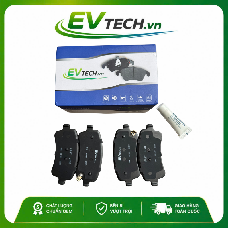 Má Phanh Sau Tương Thích Lắp Cho Xe Ô Tô Điện Limo Green